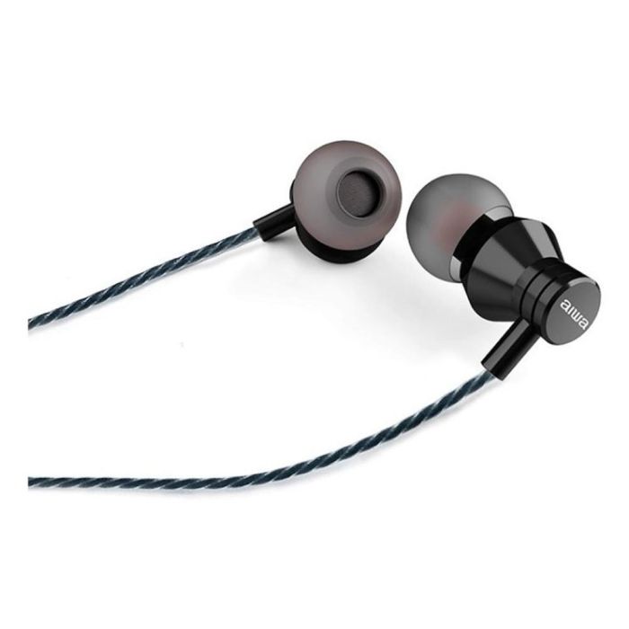 Aiwa ESTM-50USB-C Auriculares Alámbricos con USB Tipo C, Negro 1 Aiwa ESTM-50USB-C Auriculares Alámbricos con USB Tipo C, Negro 1