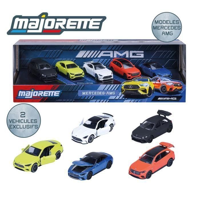 MAJORETTE - Paquete de regalo Majo Mercedes de 5 piezas - A partir de 3 años 1