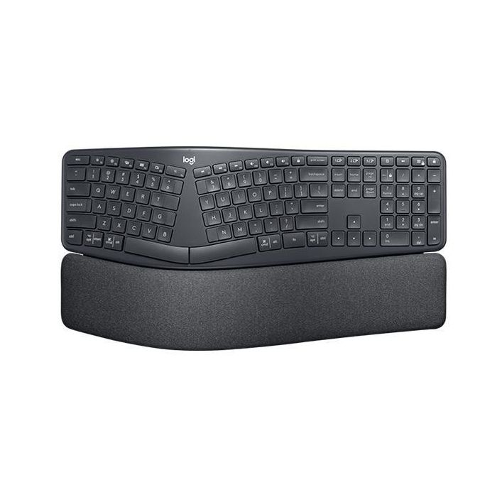 Logitech ERGO K860 Teclado Ergonómico Avanzado para Escritura Natural con Soporte de Muñeca 0 Logitech ERGO K860 Teclado Ergonómico Avanzado para Escritura Natural con Soporte de Muñeca 0