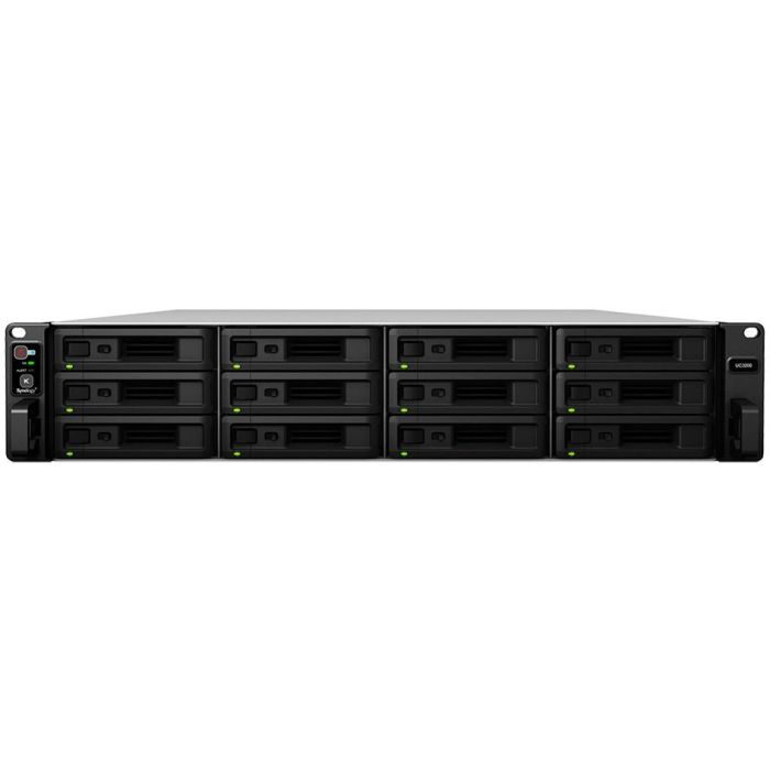 Synology UC3200 SAN NAS 2U Rack, Procesador Intel Xeon D-1521, 8 GB DDR4 RAM, Capacidad Máxima 192 TB