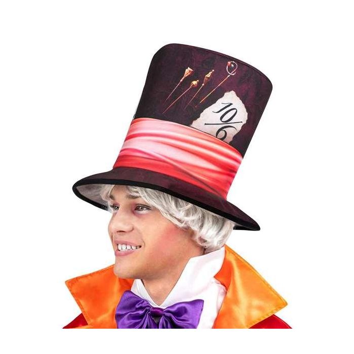 Disfraz sombrerero loco sombrero, cuello con pajarita, chaqueta con chaleco y pantalón talla m 4 Disfraz sombrerero loco sombrero, cuello con pajarita, chaqueta con chaleco y pantalón talla m 4