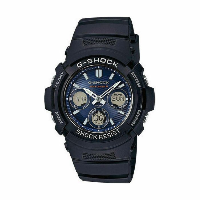 Casio CAS4549526102547 G-Shock Classic Reloj de Hombre Negro con Energía Solar y Resistente a Golpes