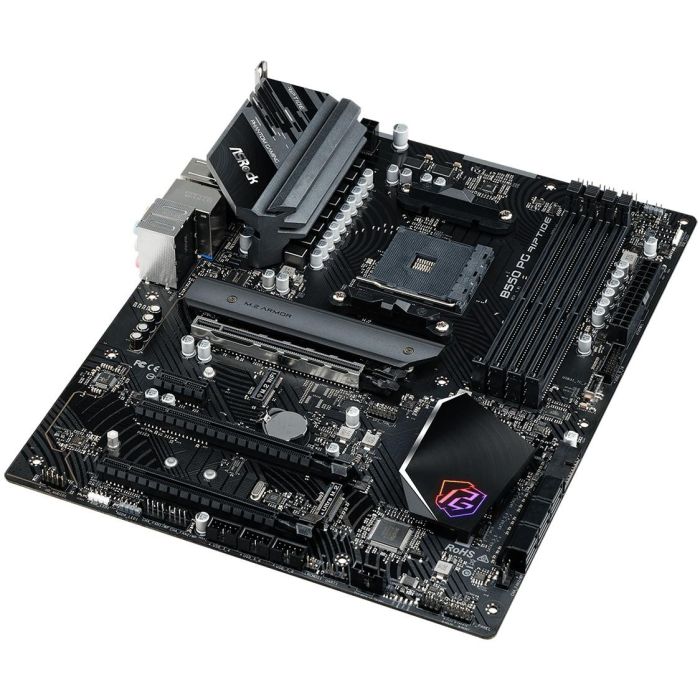 ASRock B550 PG Riptide Placa Base AM4 AMD B550 para Ryzen 3000/5000 Series DDR4 DIMM ATX 3 ASRock B550 PG Riptide Placa Base AM4 AMD B550 para Ryzen 3000/5000 Series DDR4 DIMM ATX 3