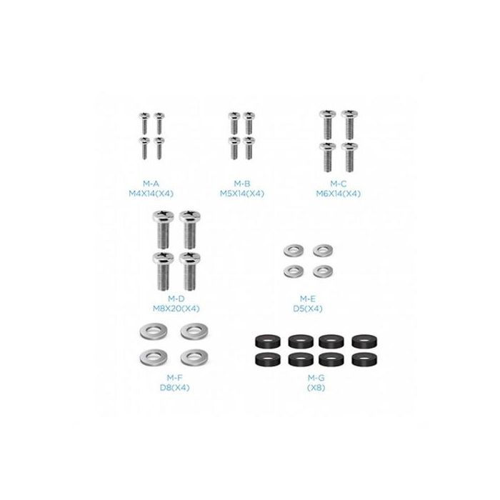 TooQ LP1342T-B Soporte de Pared Fijo Inclinable para TV 23-42" hasta 35kg VESA 75x75-200x200, inclinación +5°/-10°, Negro 2 TooQ LP1342T-B Soporte de Pared Fijo Inclinable para TV 23-42" hasta 35kg VESA 75x75-200x200, inclinación +5°/-10°, Negro 2