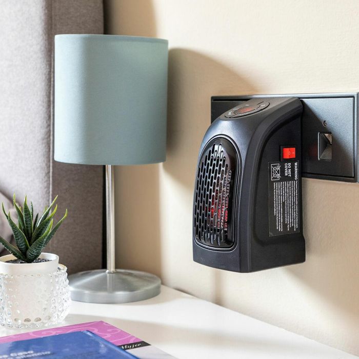 Mini Calefactor de Enchufe Portátil Heatpod InnovaGoods 400 W 6 Mini Calefactor de Enchufe Portátil Heatpod InnovaGoods 400 W 6