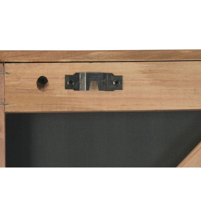 DKD Home Decor Cuadro Moderno de Madera Reciclada Pino Negro Natural 122 x 82 x 4 cm para Decoración del Hogar 1