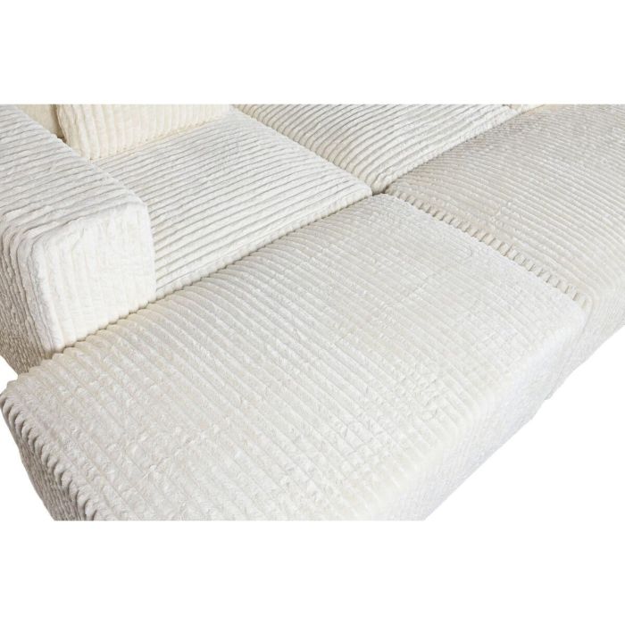 Sofá Home ESPRIT Crema Scandi 220 x 158 x 91 cm 4 Sofá Home ESPRIT Crema Scandi 220 x 158 x 91 cm 4
