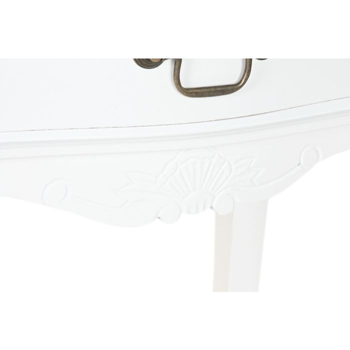 DKD Home Decor Mesita de Noche Tradicional Versalles3 Blanco Natural Madera 48 x 35 x 69 cm 6 DKD Home Decor Mesita de Noche Tradicional Versalles3 Blanco Natural Madera 48 x 35 x 69 cm 6