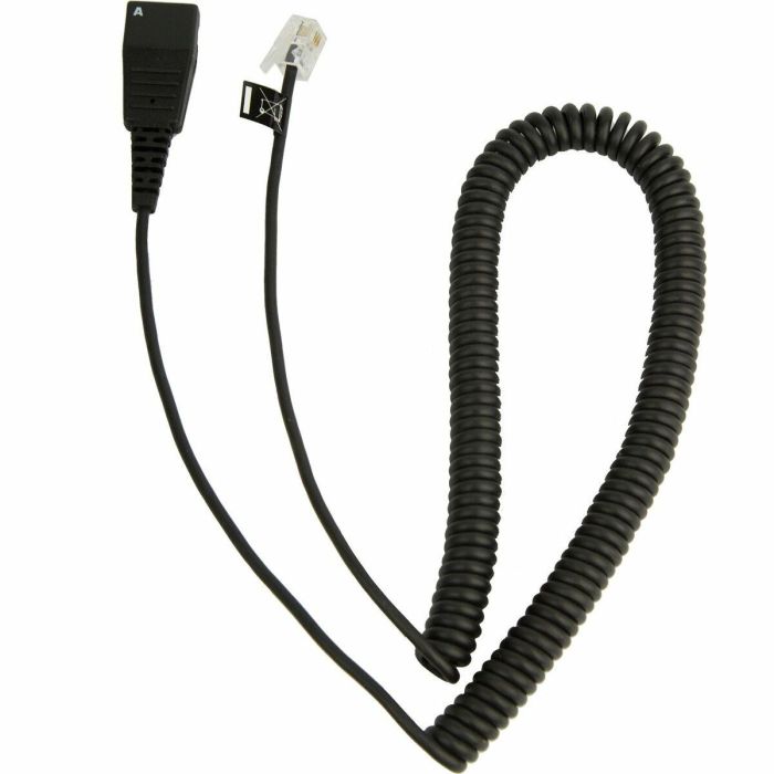 Cable Telefónico Jabra 8800-01-37 (2 m) 0,5 m 1 Cable Telefónico Jabra 8800-01-37 (2 m) 0,5 m 1