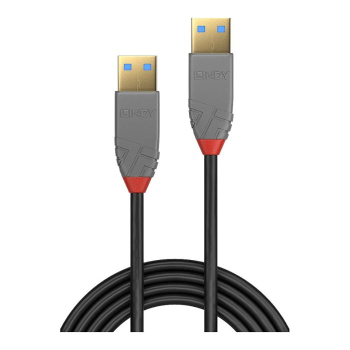 Lindy Cable USB 3.2 Type A 5m Anthra Line, 5Gbps 1