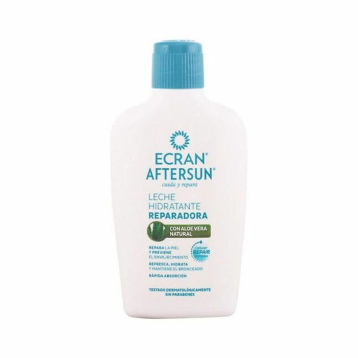 Ecran Aftersun Leche Hidratante con Aloe Vera para Cuidado Corporal y Facial, 200 ml