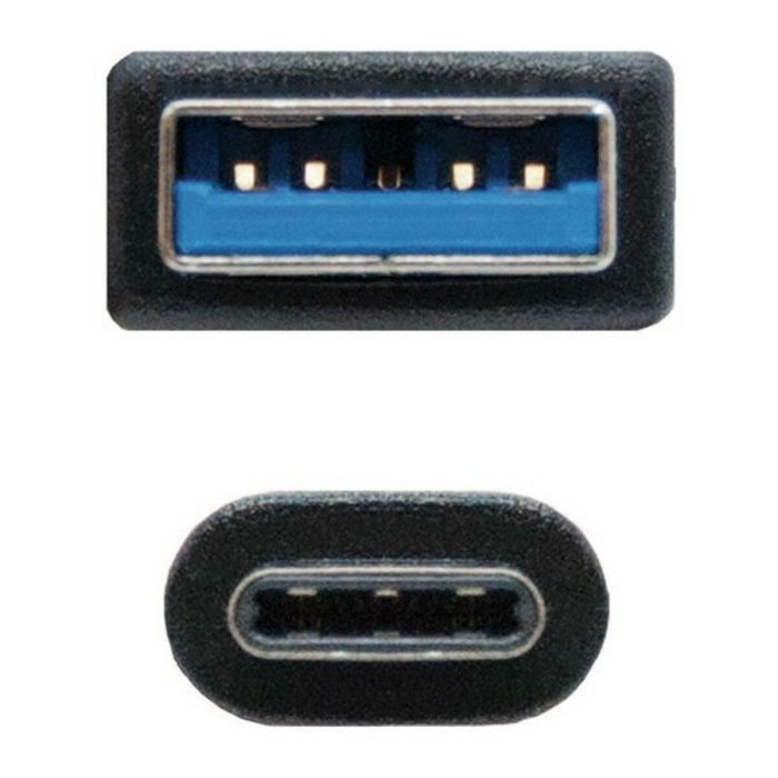 Cable USB a Mini USB NANOCABLE 10.01.4001-L150 (1,5M) Negro 2 Cable USB a Mini USB NANOCABLE 10.01.4001-L150 (1,5M) Negro 2