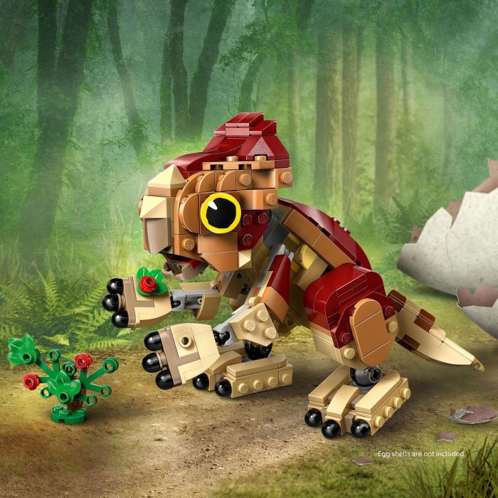 LEGO 76970 Jurassic World Set Dolores Bebé: Aquilops Figura Construible de Dinosaurio Móvil, Articulado, para Jugar y Exponer, +7 Años 6