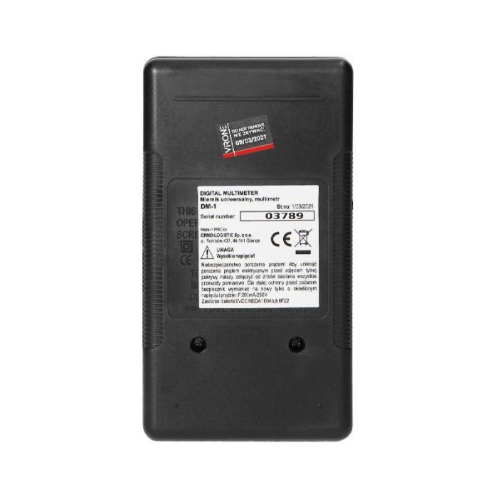 ORNO DM-1 Multímetro Digital para Medición Eléctrica