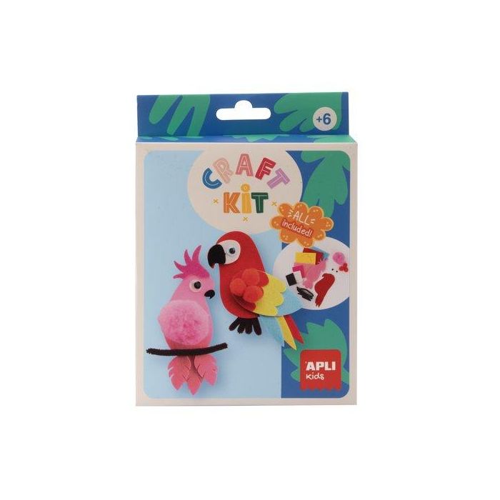 Set De Manualidades Apli Kids Craft Kit Pajaros De Fieltro (19883) (+6 Años)