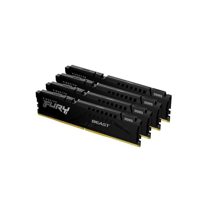 Kingston Technology FURY Beast módulo de memoria 64 GB 4 x 16 GB DDR5 Kingston Technology FURY Beast módulo de memoria 64 GB 4 x 16 GB DDR5