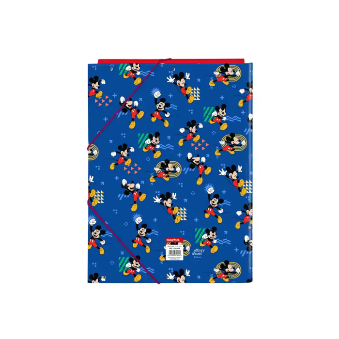 Safta Carpeta Folio Mickey Mouse Today con Gomas y Solapas 1