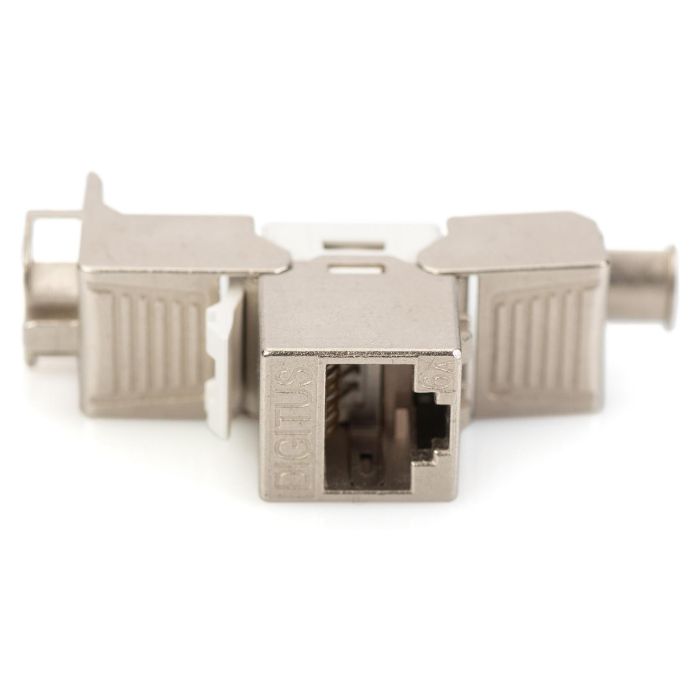 Digitus DN-93615 CAT 6A Keystone Jack, shielded, tool free connection, para instalaciones de red de alta calidad y futuras 6 Digitus DN-93615 CAT 6A Keystone Jack, shielded, tool free connection, para instalaciones de red de alta calidad y futuras 6