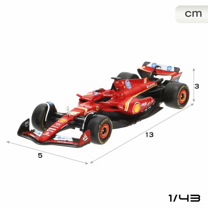 Coche de juguete Ferrari F1 2024 SF24 (6 Unidades) 3 Coche de juguete Ferrari F1 2024 SF24 (6 Unidades) 3