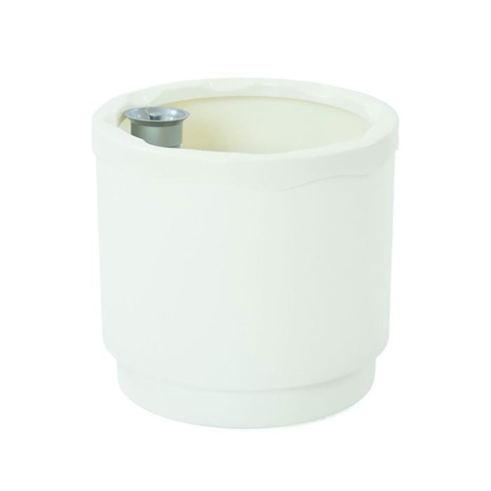 Plastiken Hidrojardinera blanca polipropileno Ø18x17cm 8L 0 Plastiken Hidrojardinera blanca polipropileno Ø18x17cm 8L 0