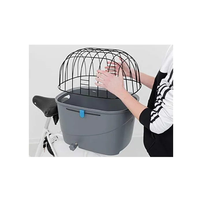TRIXIE Portaequipajes de plástico y metal 36 x 47 x 46 cm Gris para Perro 5