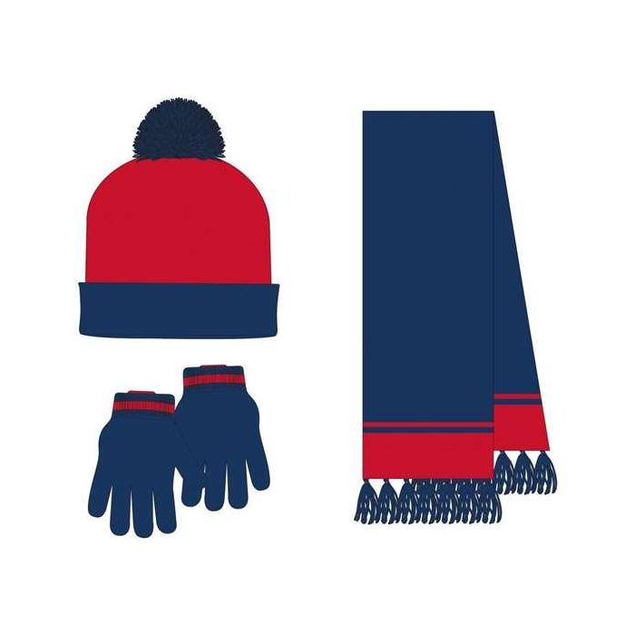 Conjunto 3 piezas bufanda spiderman 20.0 x 2.0 x 52.0 cm 1