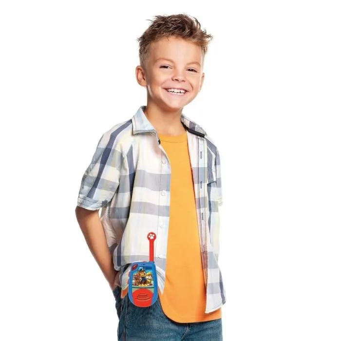 Lexibook Patrouille Walkie-Talkies Digitales con Función Morse, Alcance 2km, Juguete para Niños 4