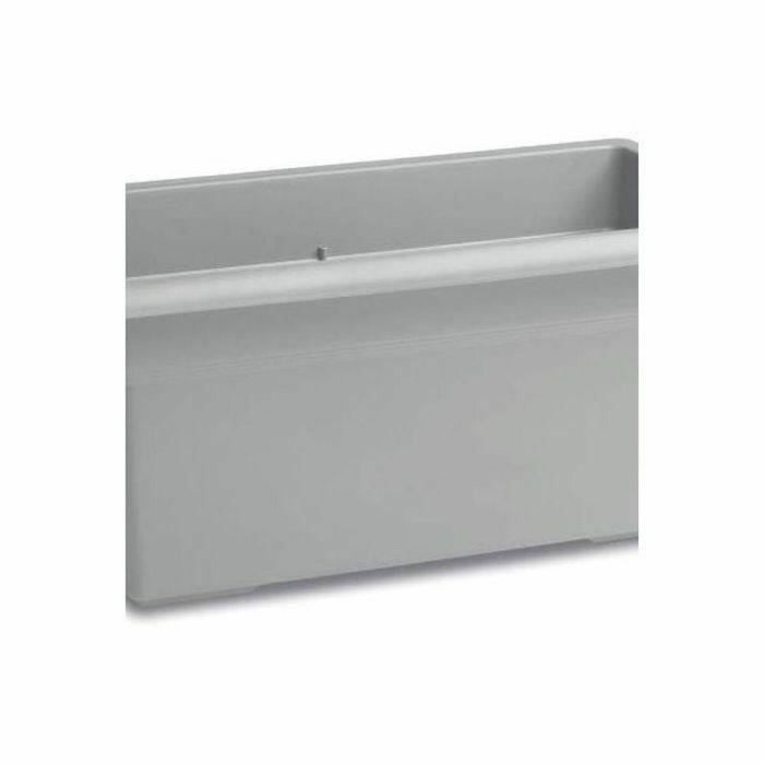 Bin de flores rectangular de Mediterraneo - 60L - 80 cm - PMMASTICS - Stone Grey 1