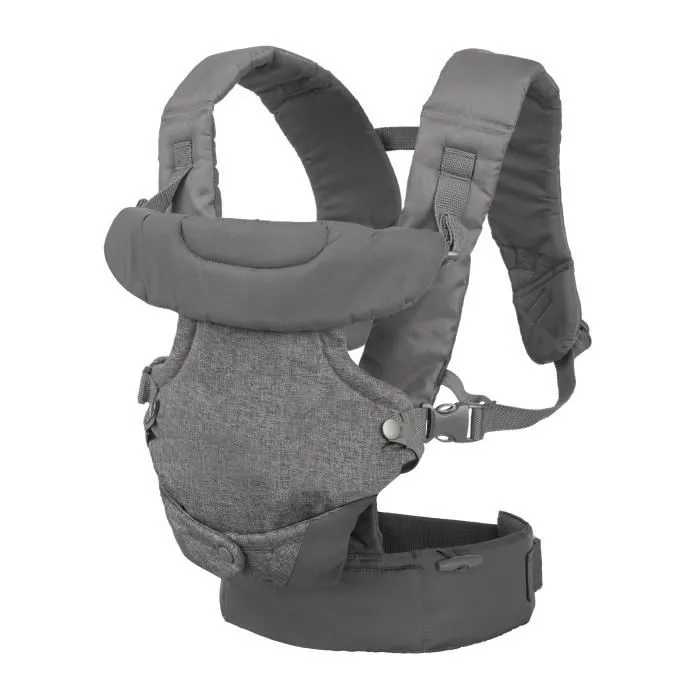 Infantino Portabebé Flip Ergonómico 4 en 1 Gris de 3,6 a 14,5 kg 1
