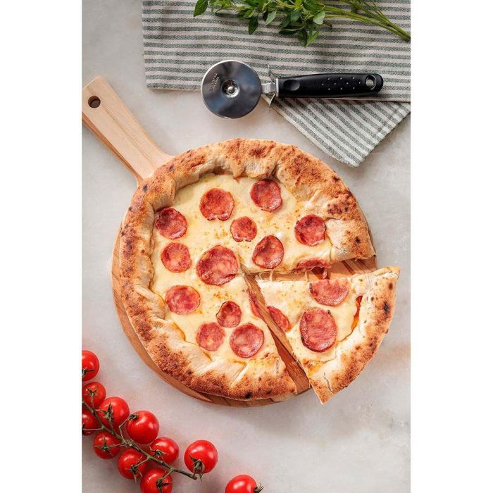 Tramontina Tabla para Pizza Redonda Madera de Teca Ø28 x 1,8 cm 3