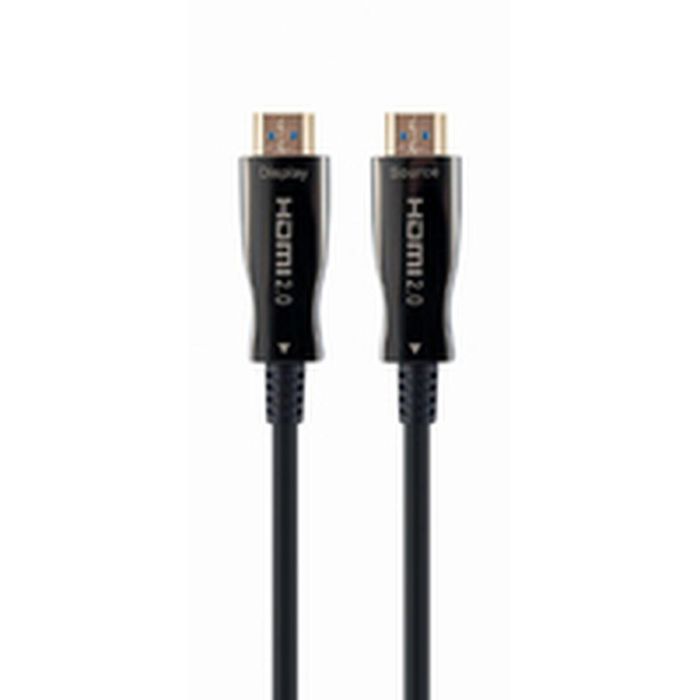 Cable HDMI GEMBIRD CCBP-HDMI-AOC-30M-02 Negro 30 m Cable HDMI GEMBIRD CCBP-HDMI-AOC-30M-02 Negro 30 m
