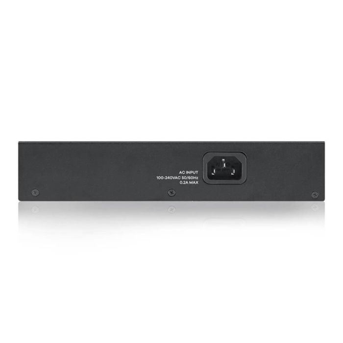 Zyxel GS1100-16 - Switch 16 Puertos Gigabit Ethernet No Administrado, 32 Gbit/s, Montaje en Rack, Fuente Incluida - EU0103F