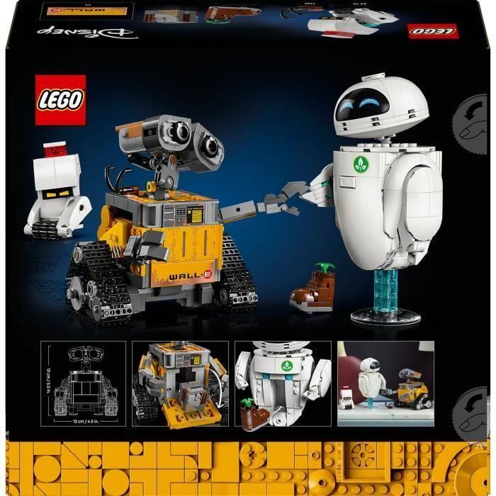 LEGO | Disney y Pixar 43279 WALL-E y EVE - Set de construcción DIY para adultos - Regalo 5 LEGO | Disney y Pixar 43279 WALL-E y EVE - Set de construcción DIY para adultos - Regalo 5