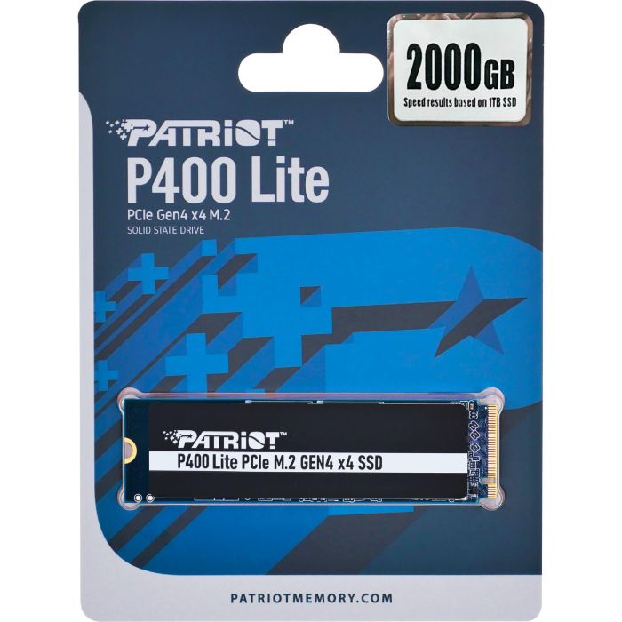 M.2 Patriot P400 Lite 2 TB (schwarz/wei. PCIe 4.0 x4. NVMe 1.4. M.2 2280) 5 M.2 Patriot P400 Lite 2 TB (schwarz/wei. PCIe 4.0 x4. NVMe 1.4. M.2 2280) 5