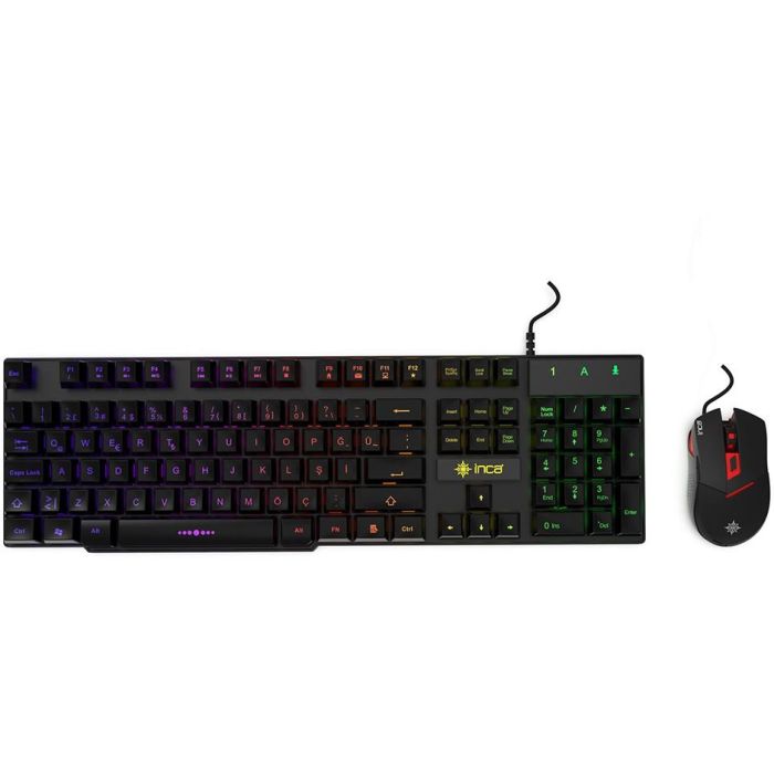 Incase Gaming Tastatur IKG-448 inkl. Maus. RGB. dt. Layout retail 4 Incase Gaming Tastatur IKG-448 inkl. Maus. RGB. dt. Layout retail 4