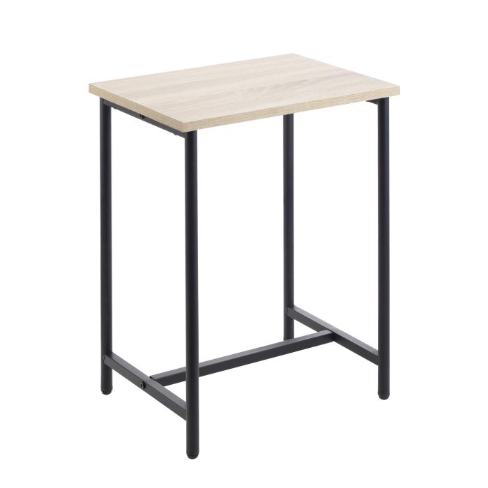 Mesita Auxiliar Madera-Metal Black Moblekit (4 Unidades) 1 Mesita Auxiliar Madera-Metal Black Moblekit (4 Unidades) 1