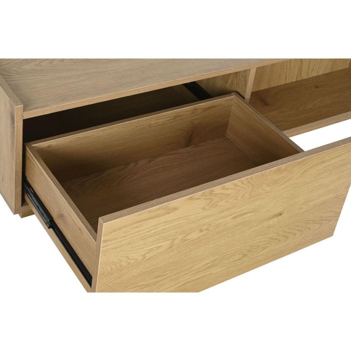 Mesa de Centro Home ESPRIT madera de roble Madera MDF 120 x 60 x 35 cm 4 Mesa de Centro Home ESPRIT madera de roble Madera MDF 120 x 60 x 35 cm 4