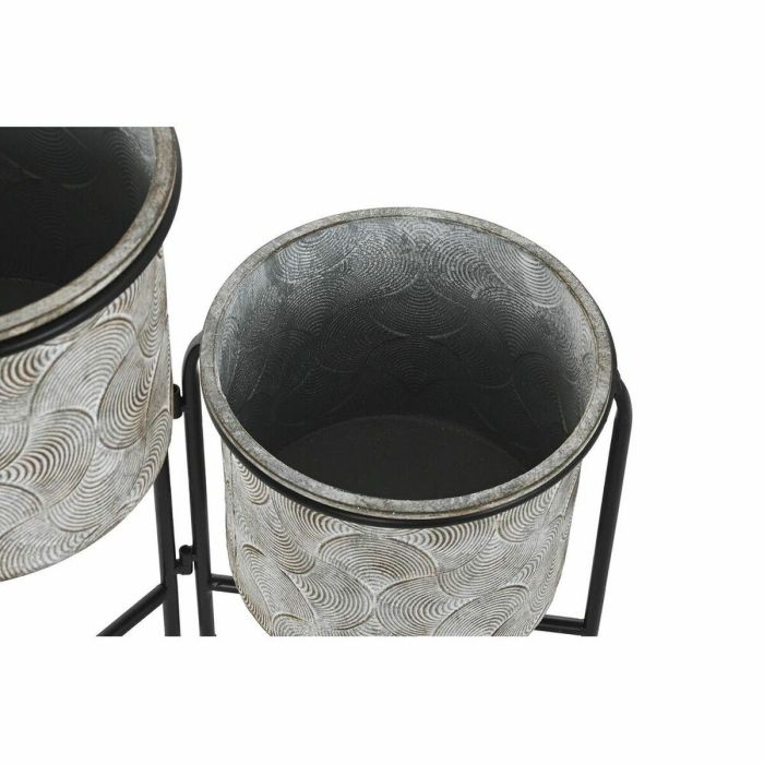 Macetero Urban DKD Home Decor Gris 25 x 81 x 82 cm 3 Macetero Urban DKD Home Decor Gris 25 x 81 x 82 cm 3