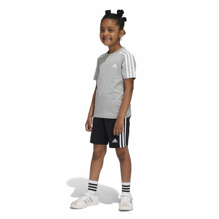 Conjunto Deportivo para Niños Adidas Little Essentials 3 Bandas 3