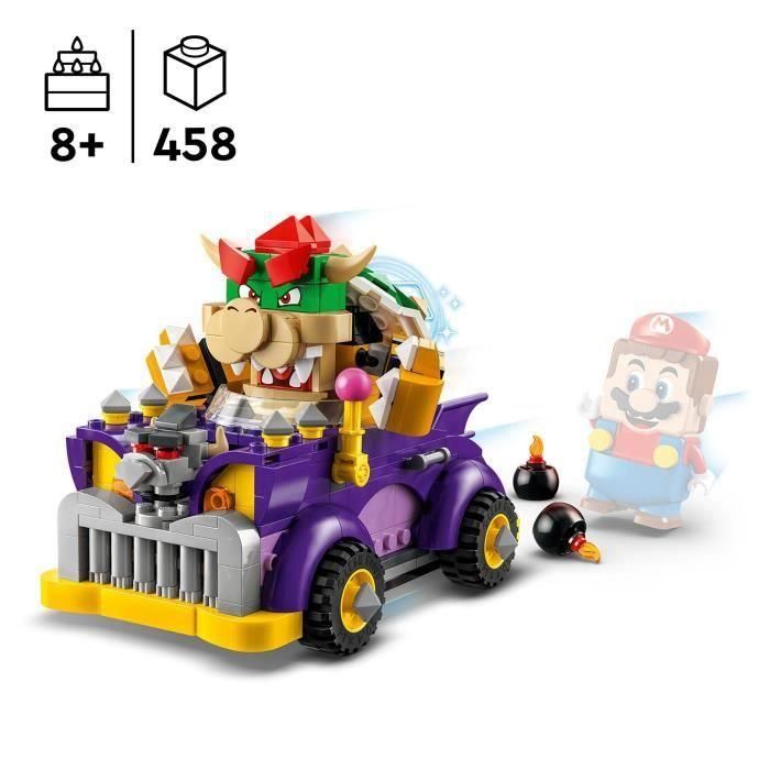 LEGO 71431 Super Mario Set de Expansión Corredor de Bowser, Kart de Juguete para Niños a Partir de 8 Años con Figura de Bowser 1