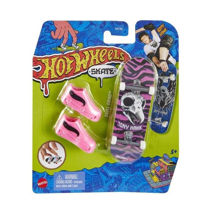Mattel Mini Monopatin Hot Wheels con Zapatos 10 cm - Modelos Surtidos 3
