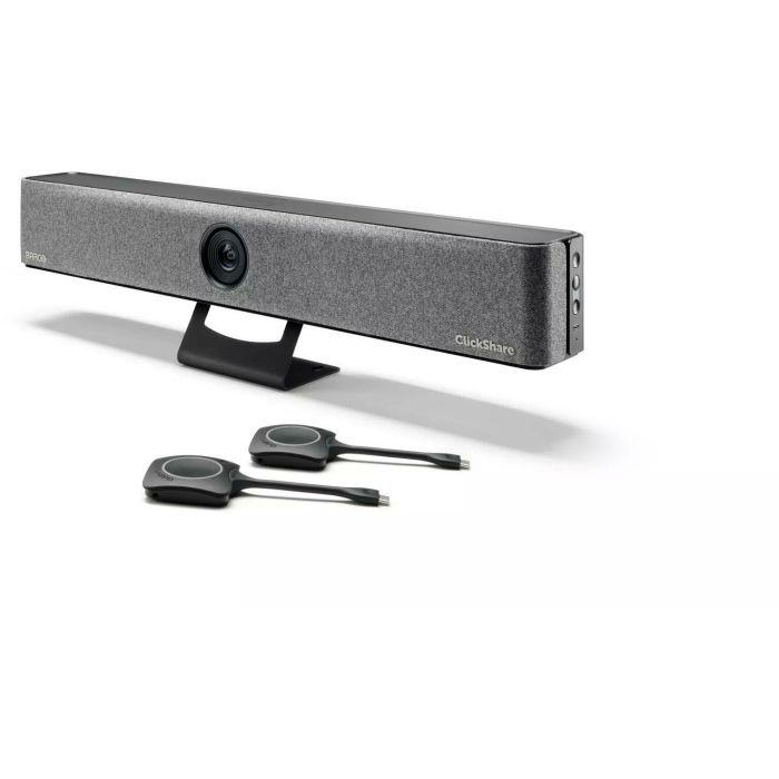 BARCO ClickShare Bar Pro 4K con 2 Botones para Salas Pequeñas y Medianas con Cámara 120°, Zoom 3x y Audio Integrado 2 BARCO ClickShare Bar Pro 4K con 2 Botones para Salas Pequeñas y Medianas con Cámara 120°, Zoom 3x y Audio Integrado 2