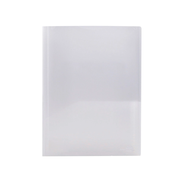 Liderpapel Carpeta Dossier con 2 Bolsas Canguro 45684 Polipropileno DIN A4 Transparente 6