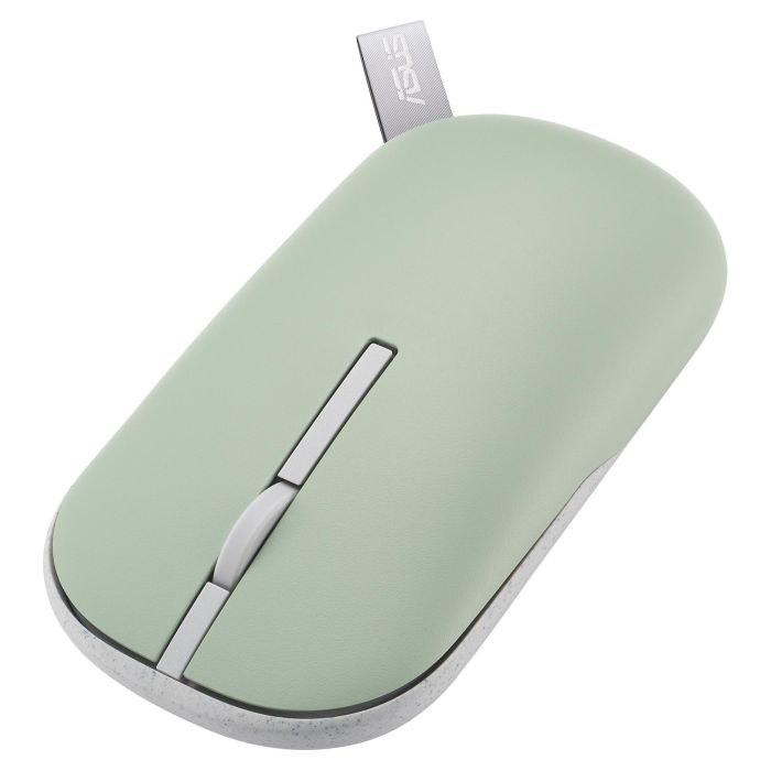 ASUS MD100 Ratón Inalámbrico RF Wireless + Bluetooth Óptico 1600 DPI Beige, Verde 10