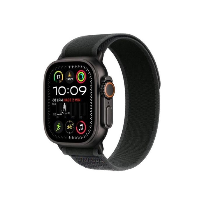 Apple Watch Ultra 2/ GPS/ Cellular/ 49mm/ Caja de Titanio Negro/ Correa Loop Trail Negro M/L Apple Watch Ultra 2/ GPS/ Cellular/ 49mm/ Caja de Titanio Negro/ Correa Loop Trail Negro M/L