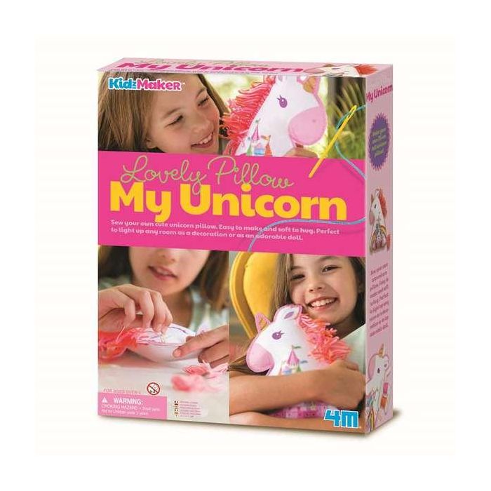 Kidz Maker Kit de Manualidades: Crea Tu Cojín de Unicornio para Niños, Edad Recomendada a Partir de 5 Años Kidz Maker Kit de Manualidades: Crea Tu Cojín de Unicornio para Niños, Edad Recomendada a Partir de 5 Años