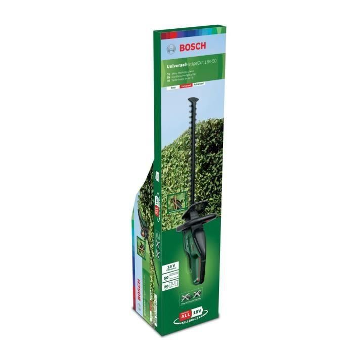 Cortasetos Universal Hedge Cut 18V-50 sin batería Bosch 1