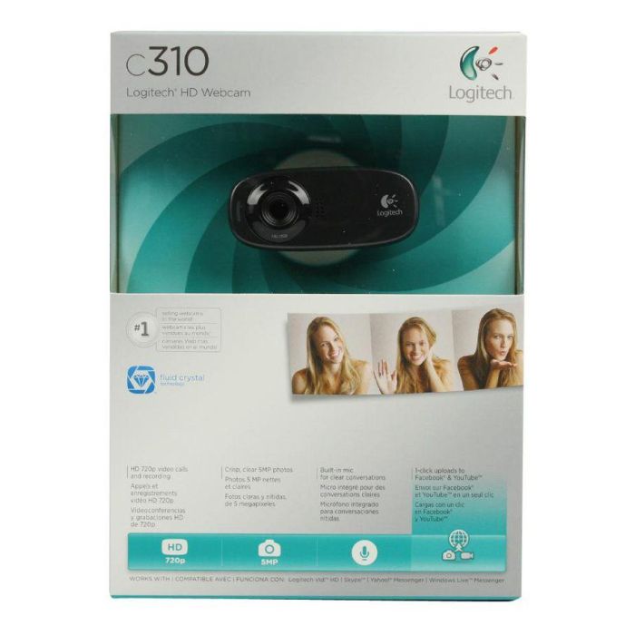 Logitech C310 Webcam HD 720p con Video HD y Fotos de 5MP 5 Logitech C310 Webcam HD 720p con Video HD y Fotos de 5MP 5
