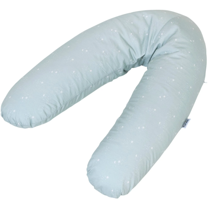 Tineo TIN3275052061614 Almohada de Maternidad de Algodón Verde Agua Estrellas