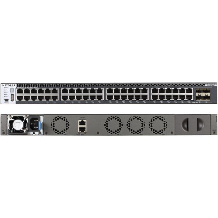 Netgear M4300-48X M Switch Gestionado 48 Puertos 10G Ethernet SFP+ Montaje en rack 1U